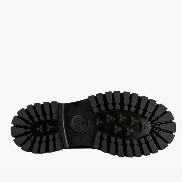 GUCCI GG logo chain chunky lug loafers - Picture 6 of 6